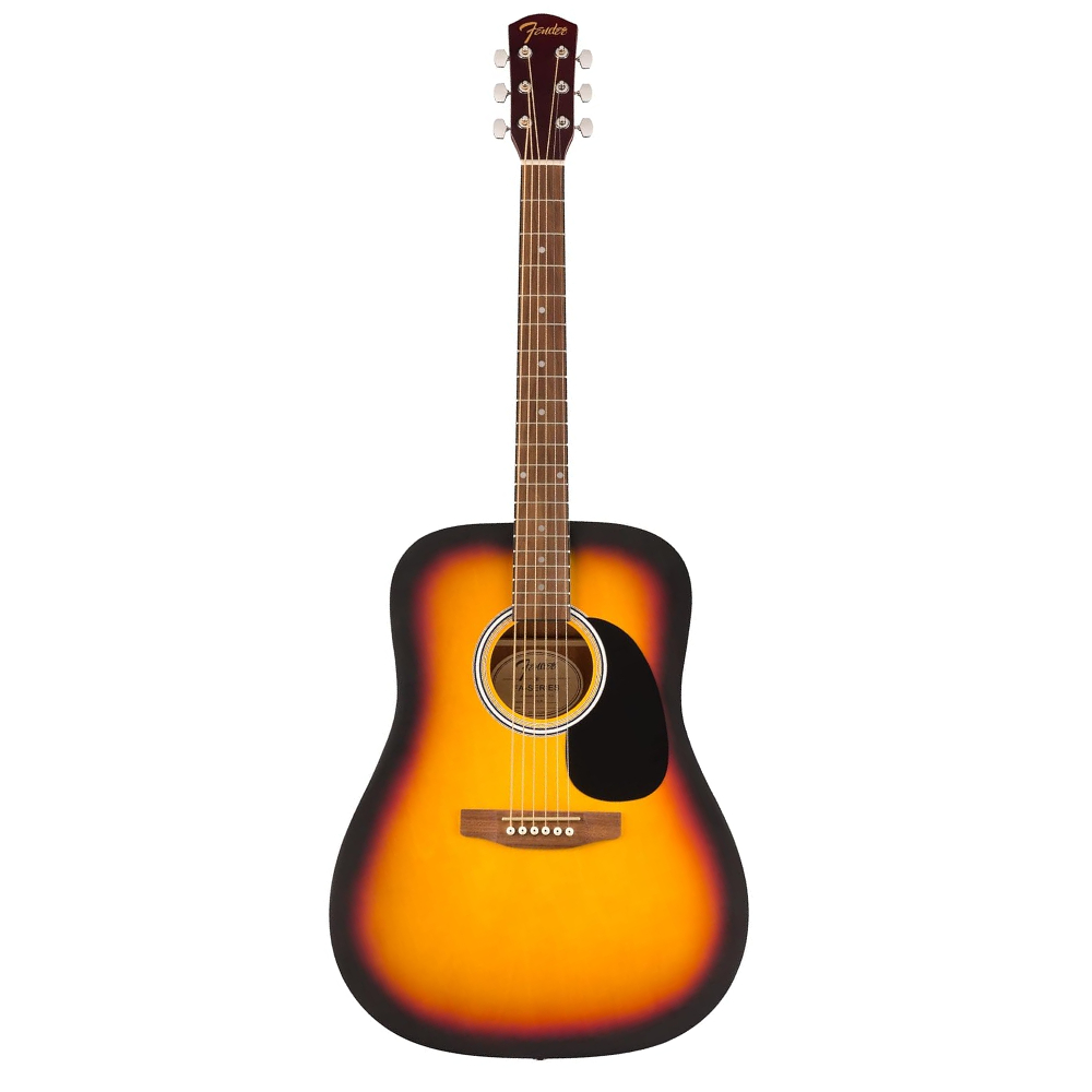 Fender FA-25 971910032 Dreadnought Acoustic Guitar, Walnut Fingerboard, Sunburst