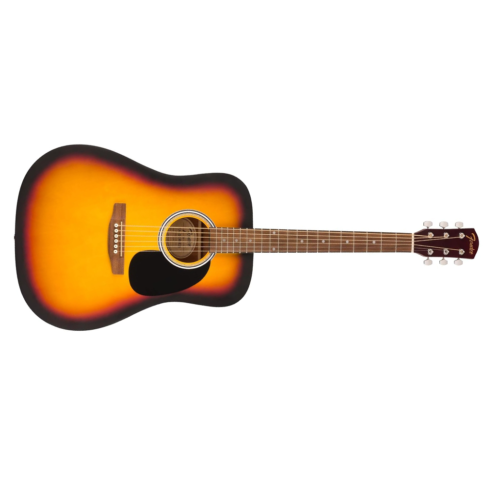 Fender FA-25 971910032 Dreadnought Acoustic Guitar, Walnut Fingerboard, Sunburst