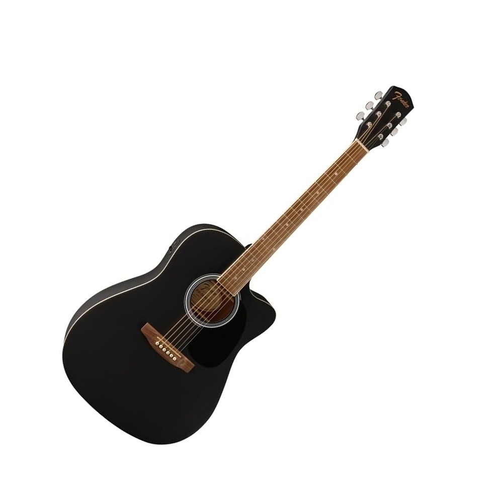 Fender FA-25CE Dreadnought Acoustic Guitar with Pick Up - Black (971913006)