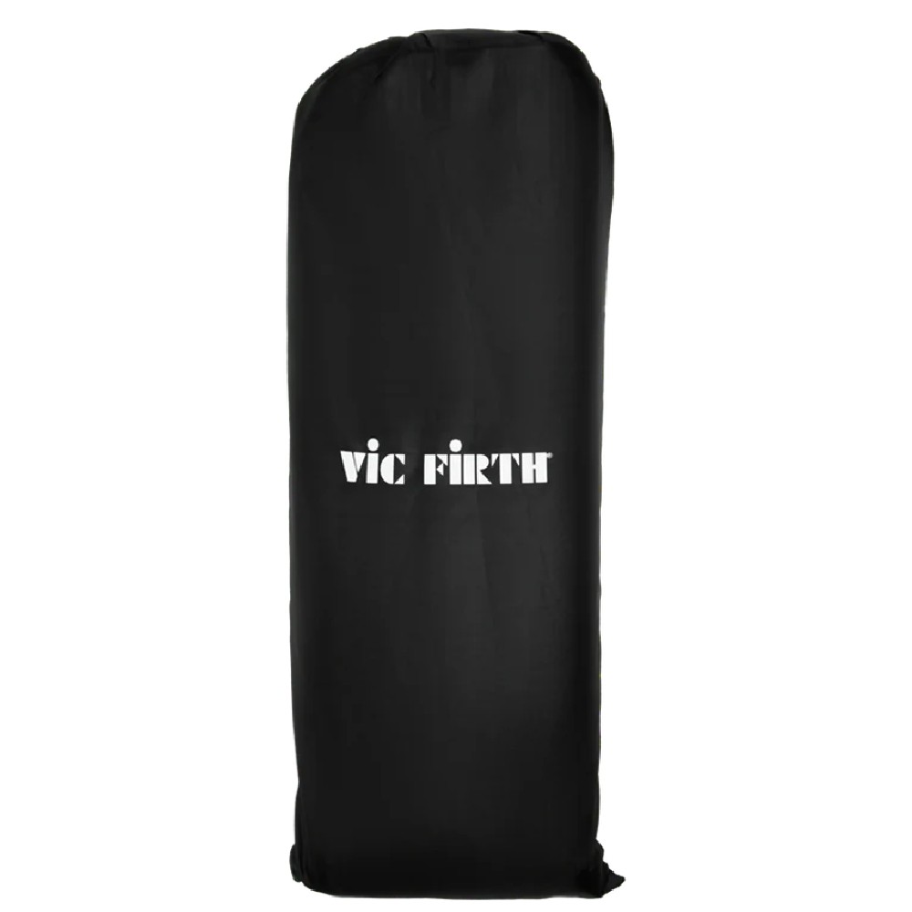 Vic Firth VICRUG1 Deluxe Rug with Bag Black 6.6X5.4 (Drumset not Included)