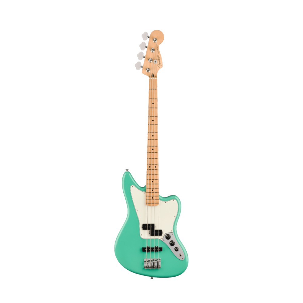 Fender Player Jaguar Bass Guitar - Maple Fingerboard - Sea Foam Green (149302573)