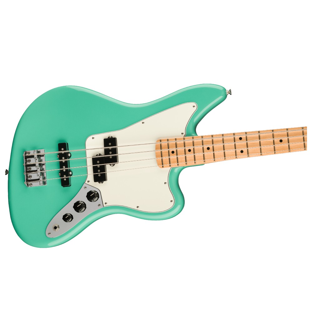 Fender Player Jaguar Bass Guitar - Maple Fingerboard - Sea Foam Green (149302573)