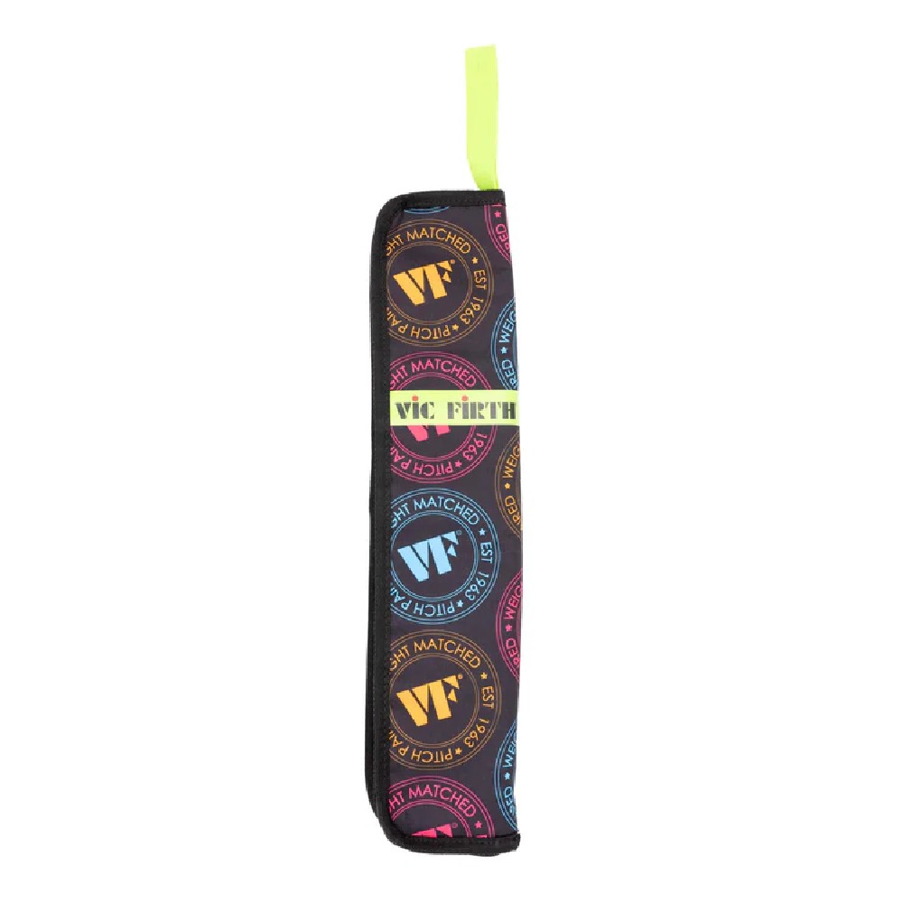 Vic Firth VXSB00201 Essential Stick Bag / Drumstick Bag (Neon)