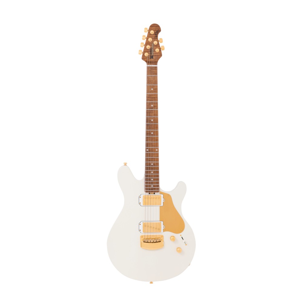 Ernie Ball Music Man James Valentine Signature HH Electric Guitar (Ivory White)