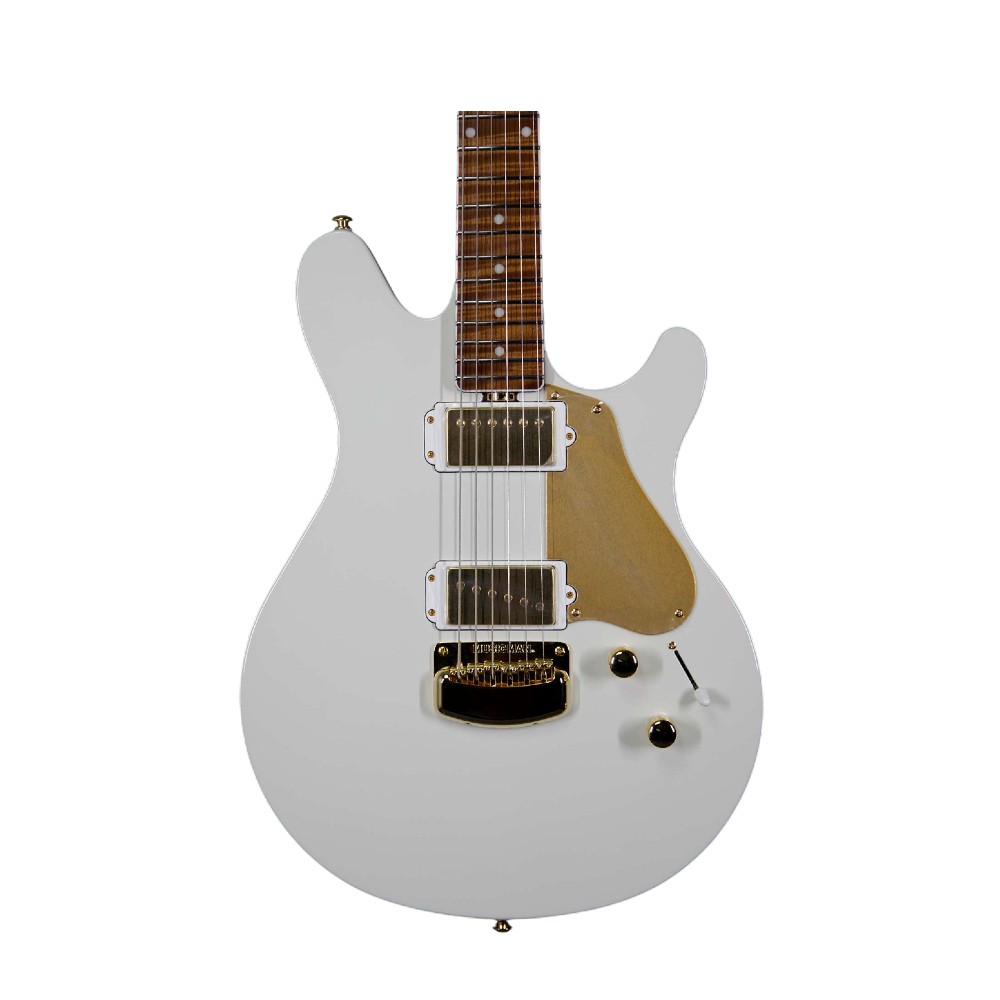 Ernie Ball Music Man James Valentine Signature HH Electric Guitar (Ivory White)