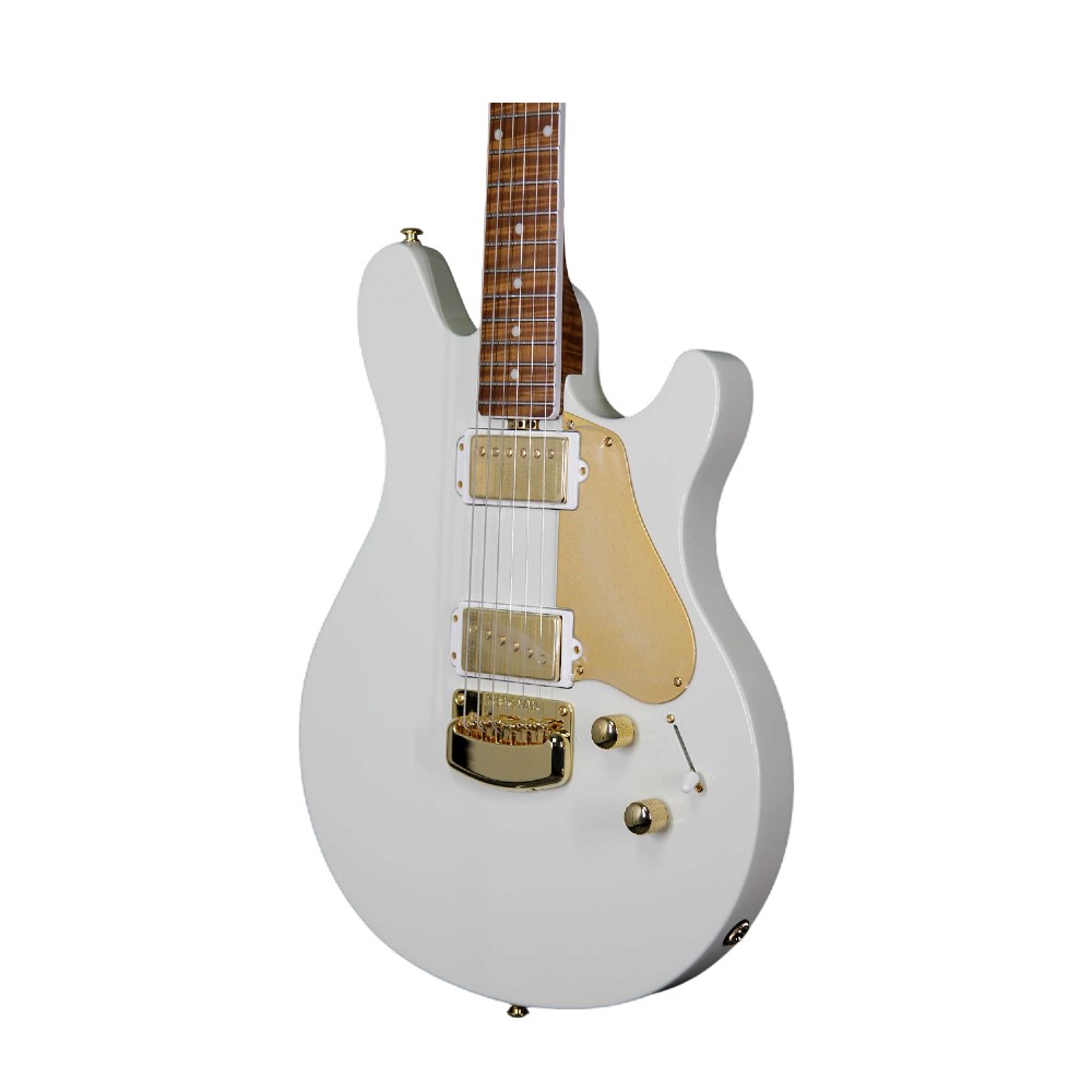 Ernie Ball Music Man James Valentine Signature HH Electric Guitar (Ivory White)