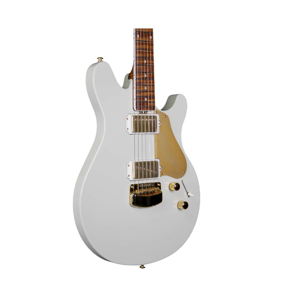 Ernie Ball Music Man James Valentine Signature HH Electric Guitar (Ivory White)