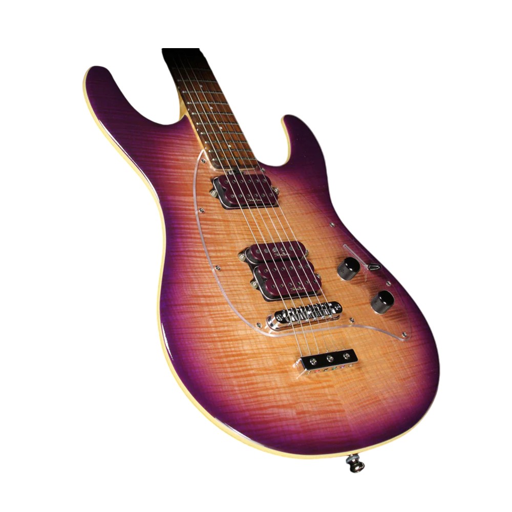 Ernie Ball Music Man Steve Morse Y2D Signature Solidbody Electric Guitar - Purple Sunset (H90100)