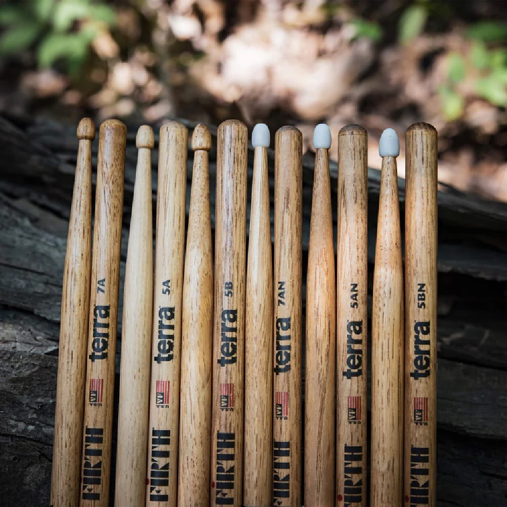 Vic Firth 5AT American Class Terra Wood Tip Drumsticks