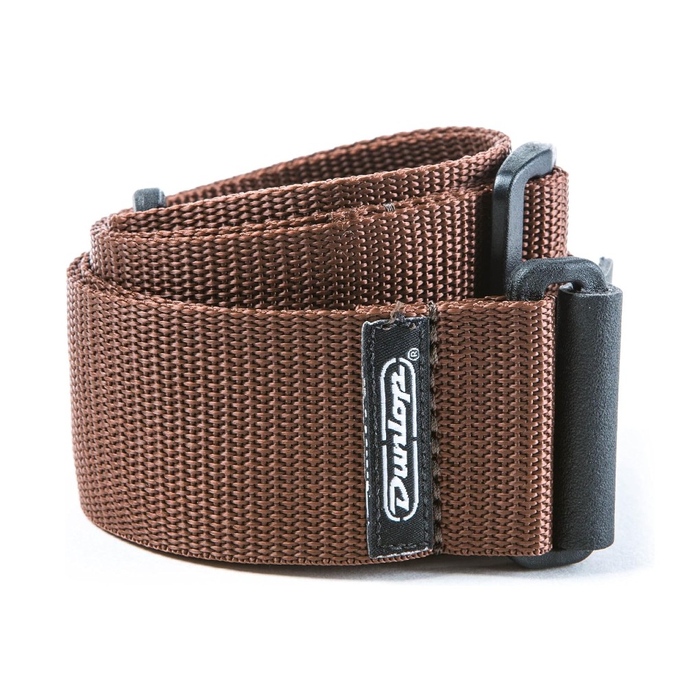 Jim Dunlop - D07-01BR Poly Guitar Strap, Brown