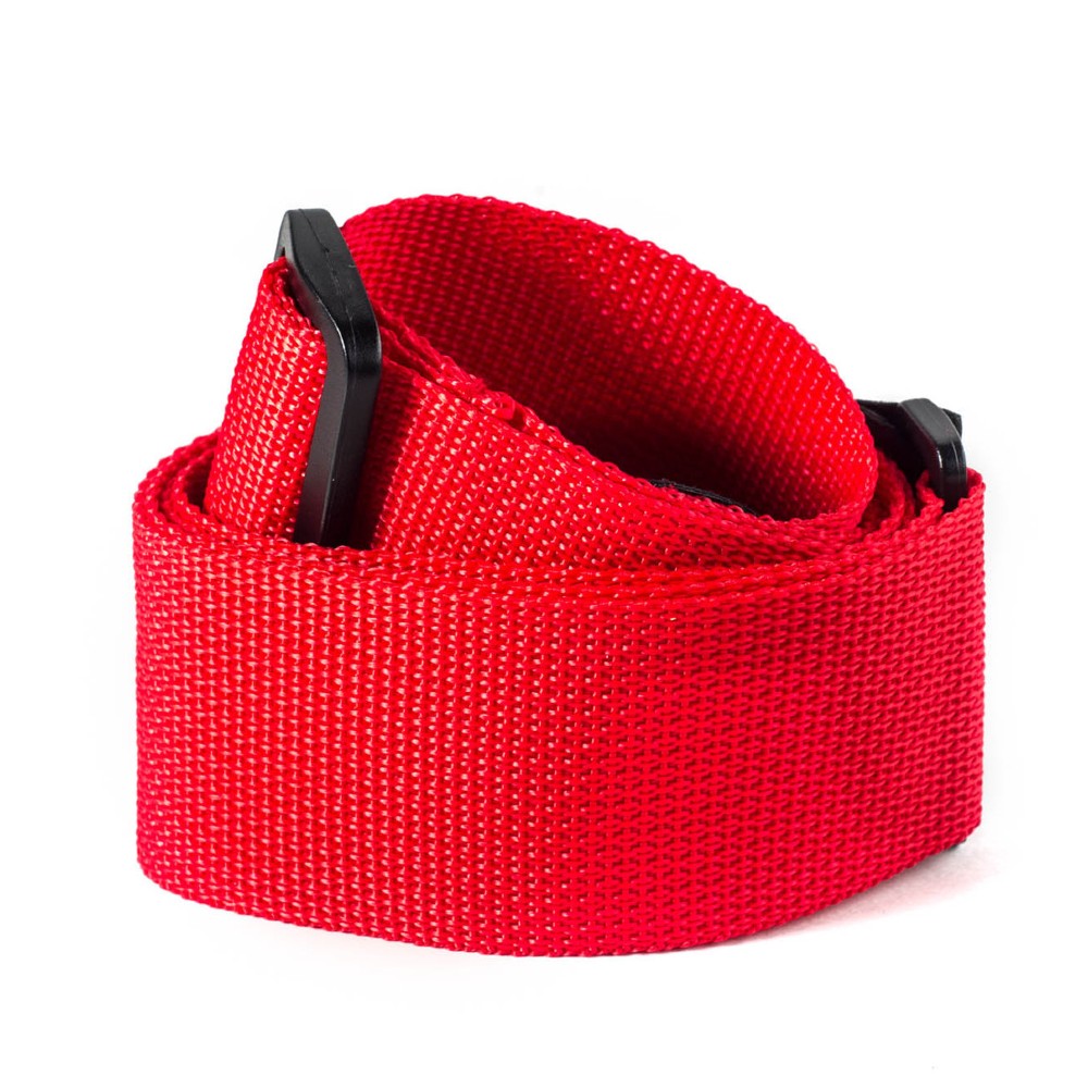 Jim Dunlop  - D07-01RD Poly Guitar Strap, Red