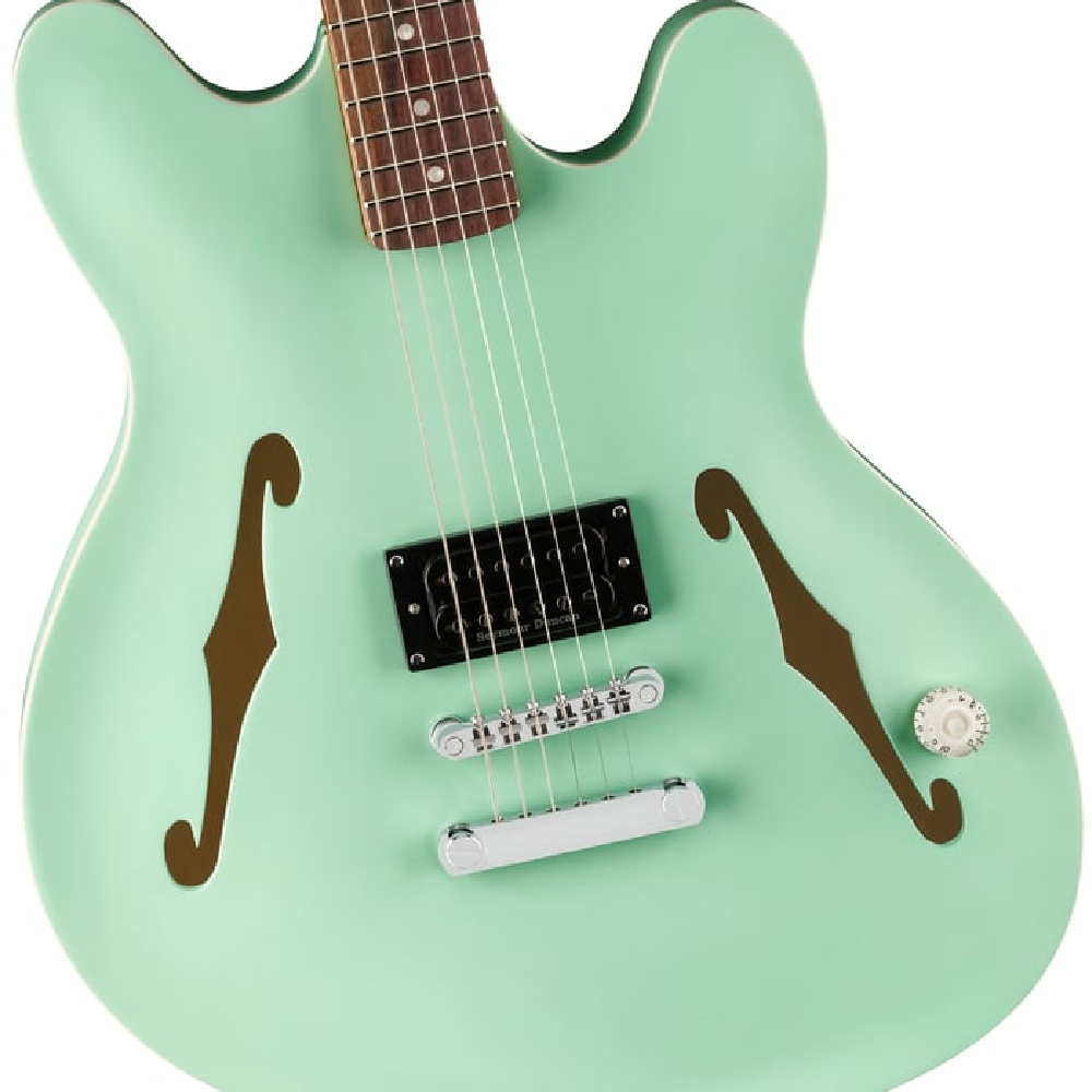 Fender 0262360557 Tom Delonge Starcaster Surf Green Electric Guitar