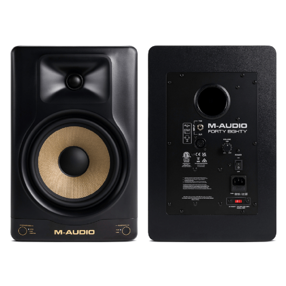 M-Audio Forty Eighty 8” 150W Studio Monitor (Pair)