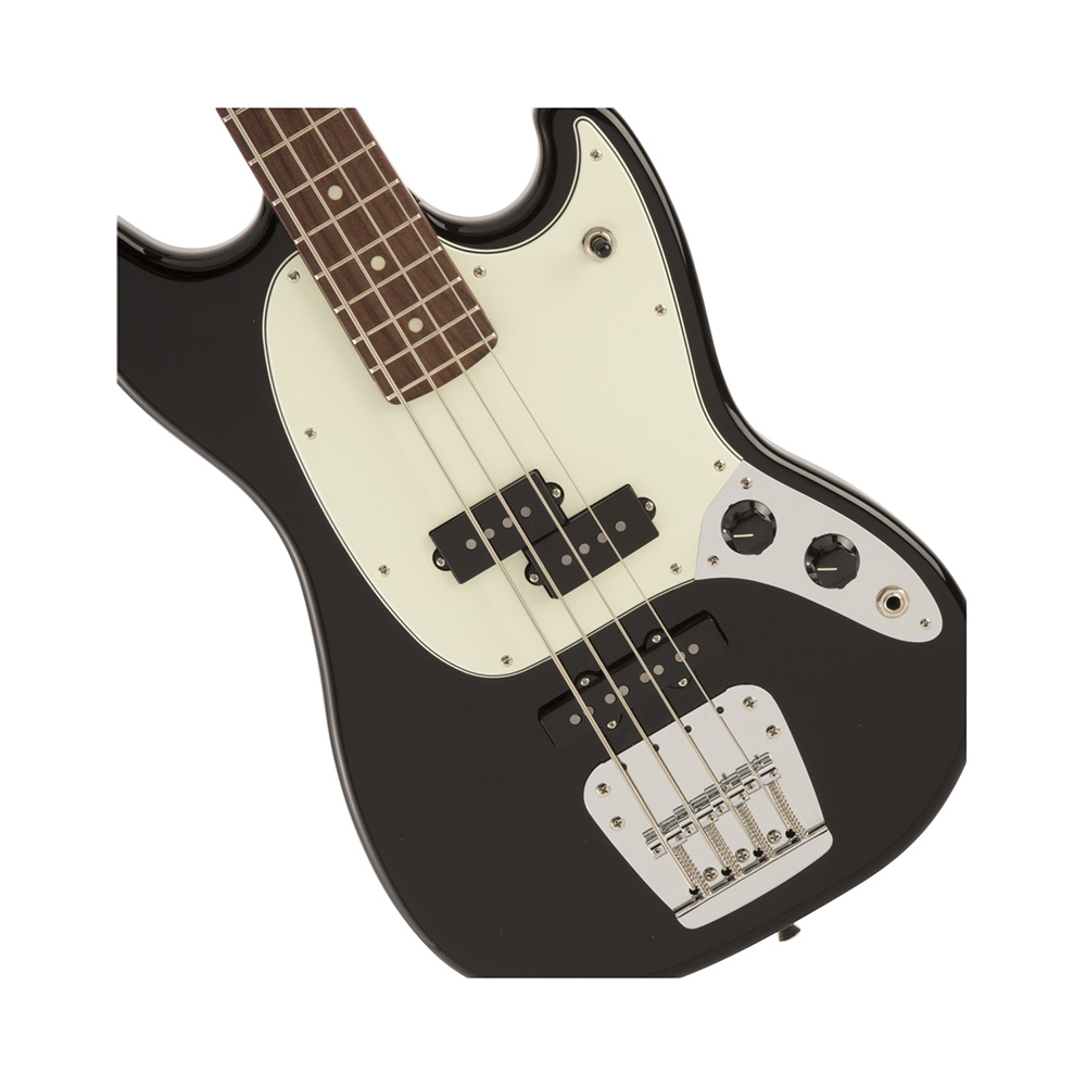 Fender Electric Bass Made in Japan Hybrid Mustang Bass - Black (5658800341)