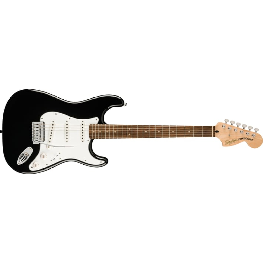 Squier by Fender Affinity Series™ (0372873106)Stratocaster® Mustang™ Micro Electric Guitar Package Black