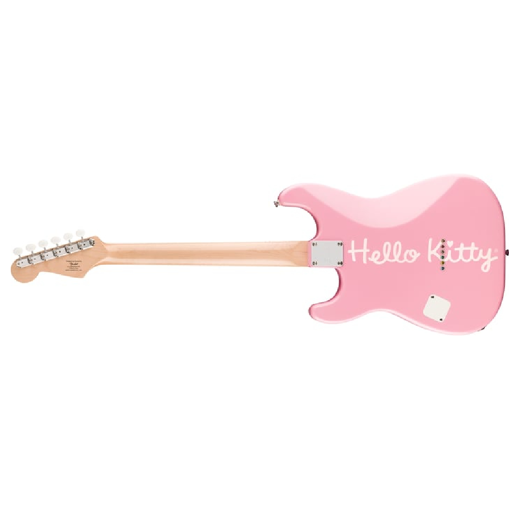 Squier by Fender® x Hello Kitty® Pink Stratocaster® (0379102970) Electric Guitar with Bag