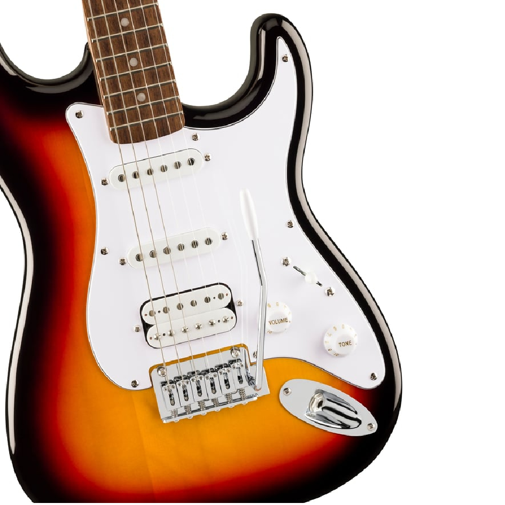 Squier by Fender Affinity Series Stratocaster Junior HSS 3TS - Short 24-inch Scale Length Electric Guitar (0378180500) 