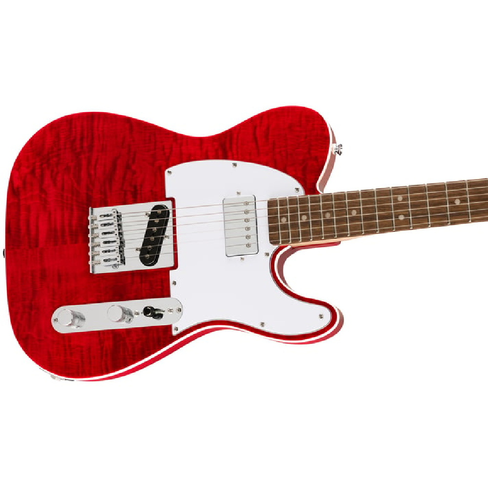 Squier by Fender Affinity Series™ Telecaster® FMT SH (0378280538) Crimson Red Transparent Electric Guitar