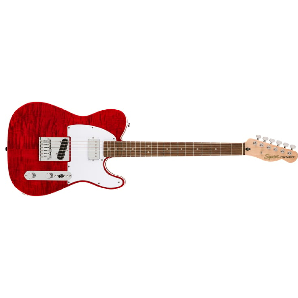 Squier by Fender Affinity Series™ Telecaster® FMT SH (0378280538) Crimson Red Transparent Electric Guitar