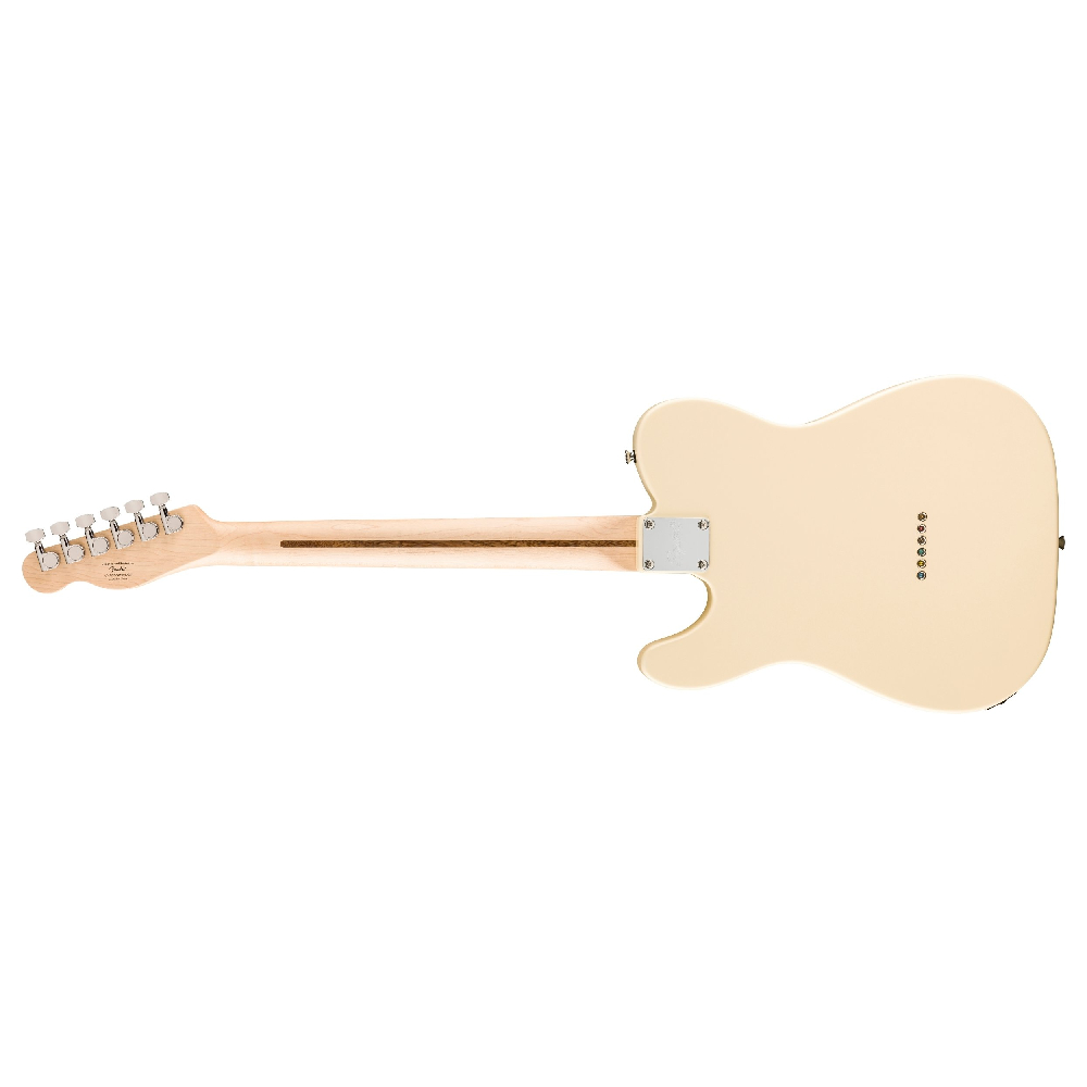 Squier by Fender Affinity Series Telecaster Thinline Olympic White Electric Guitar (0378271505)