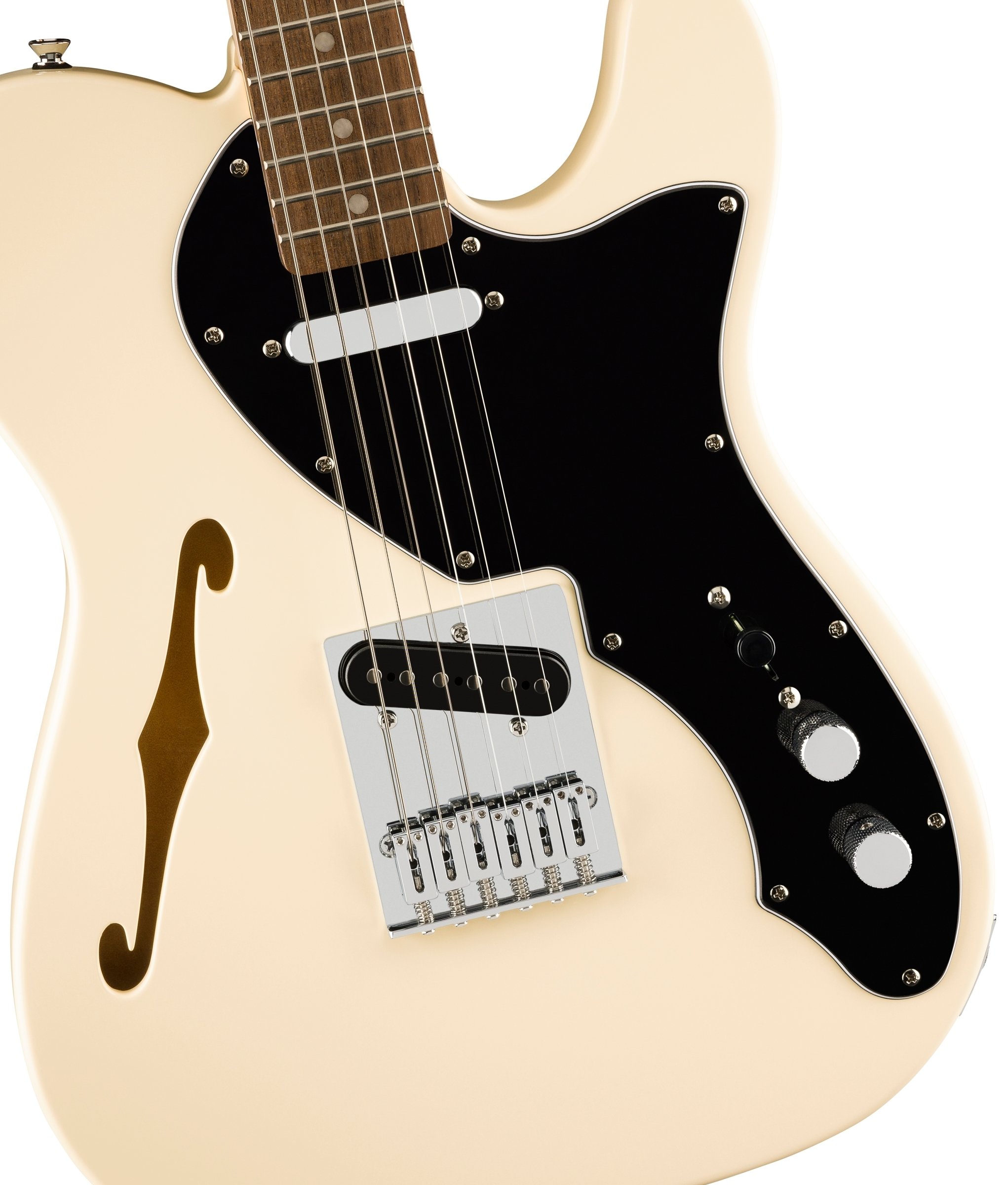 Squier by Fender Affinity Series™ Telecaster® Thinline (0378271505) Olympic White Electric Guitar