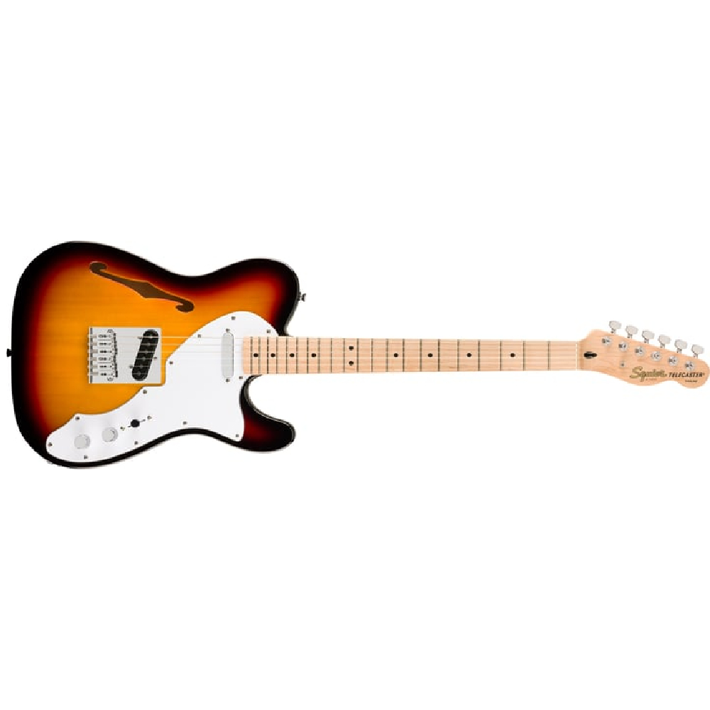 Squier by Fender Affinity Series™ Telecaster® (0378272500) Thinline 3-Color Sunburst Electric Guitar