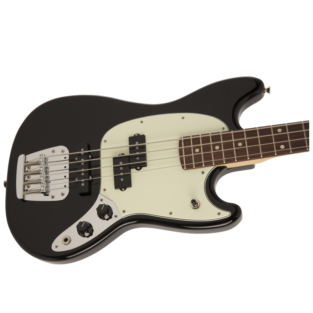 Fender Made in Japan Hybrid Mustang Bass BLK(5658800306)