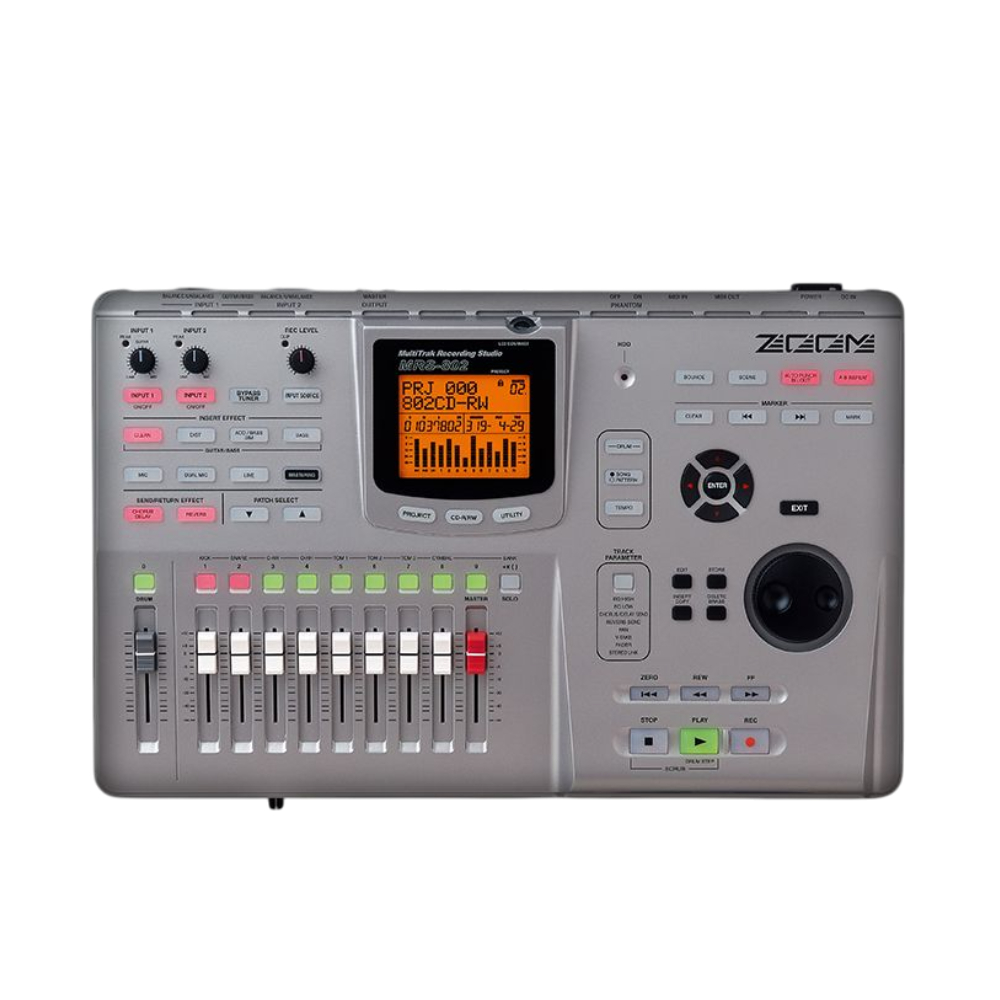 Zoom MRS-802CD - 8-Track Digital Studio Workstation