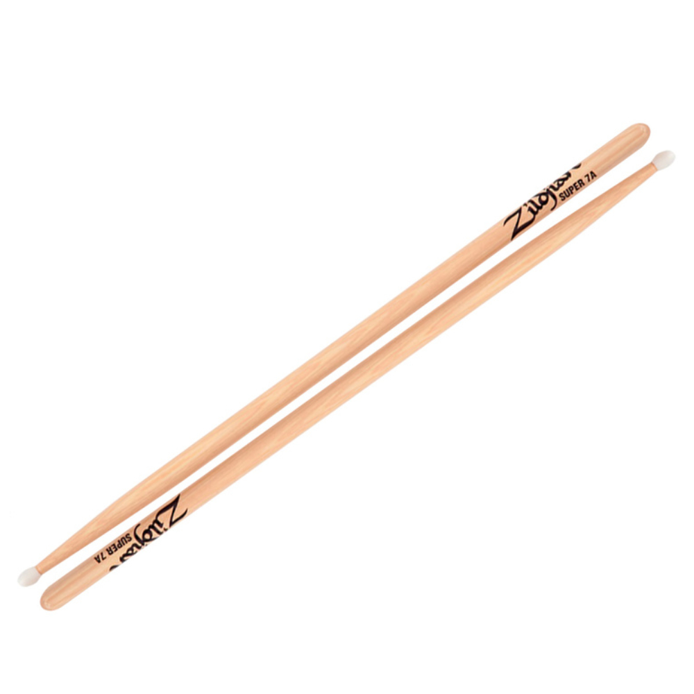 Zildjian Super 7A Nylon Natural Drum Sticks - S7ANN