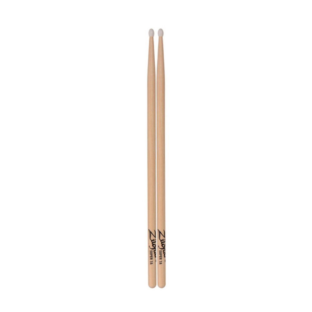 Zildjian Super 7A Nylon Natural Drum Sticks - S7ANN