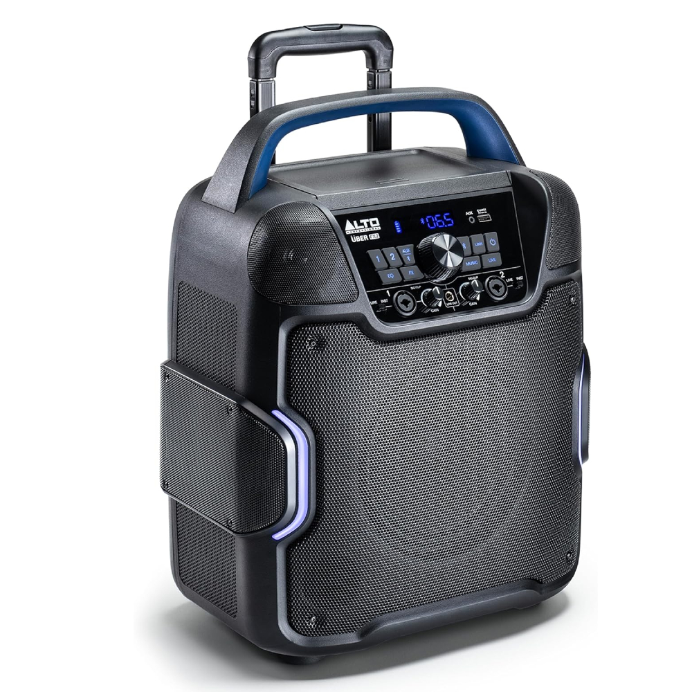 Alto Uber FX MKII Battery-Powered Portable PA Speaker System With with Rechargeable Battery and Bluetooth