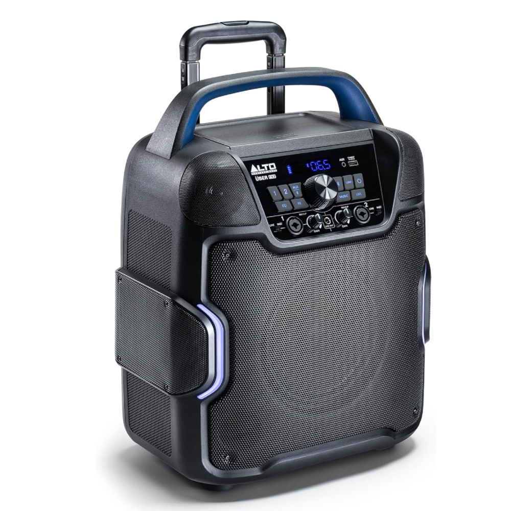 Alto Uber FX MKII Battery-Powered Portable PA Speaker System With with Rechargeable Battery and Bluetooth