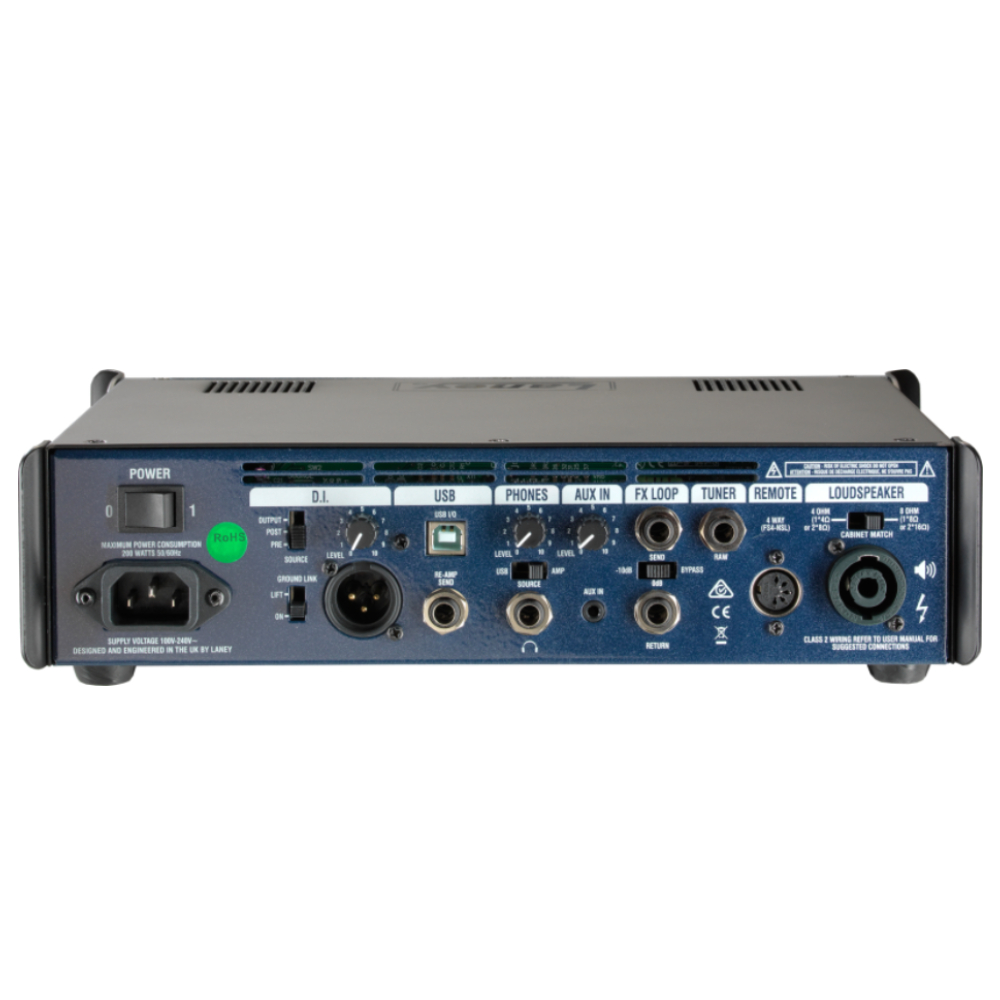 Laney NEXUS-SLS 500 Watts Bass Amp Head (Blue)