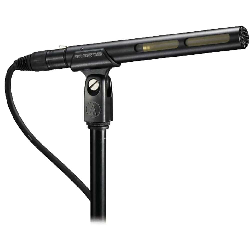 Audio-Technica AT875R (A) MIC P#140311910 Line + Gradient Condenser Microphone (For video production and broadcast)