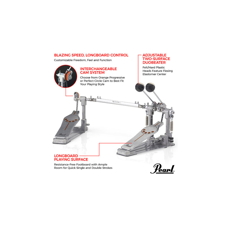 Pearl P932 Longboard Double Bass Drum Pedal