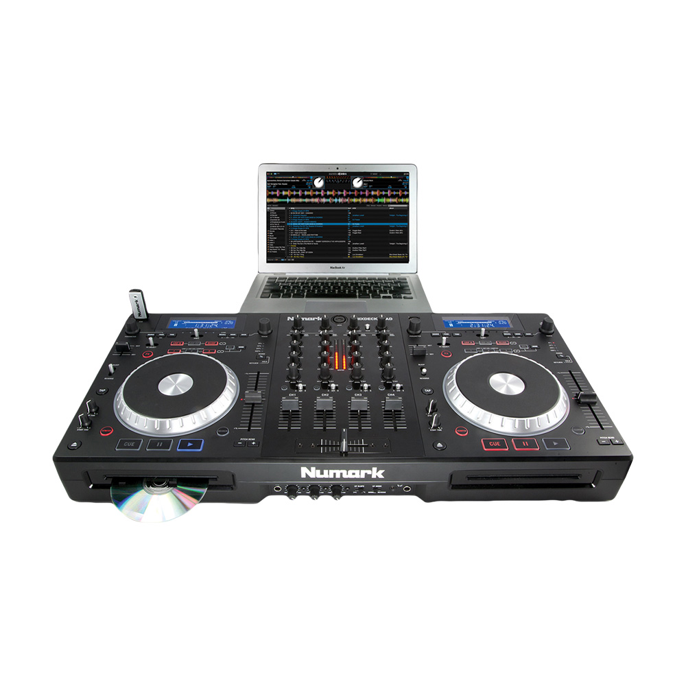 Numark Mixdeck Quad 4-Channel Universal DJ System