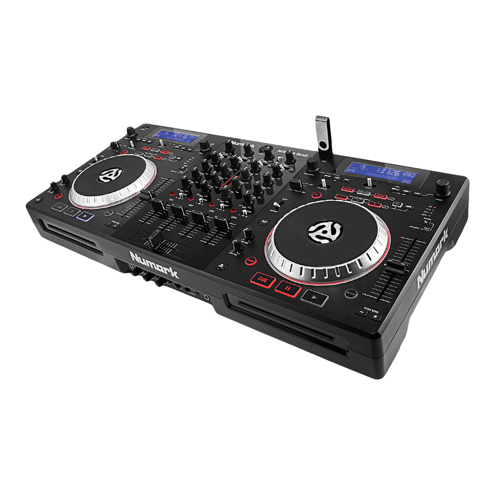 Numark Mixdeck Quad 4-Channel Universal DJ System