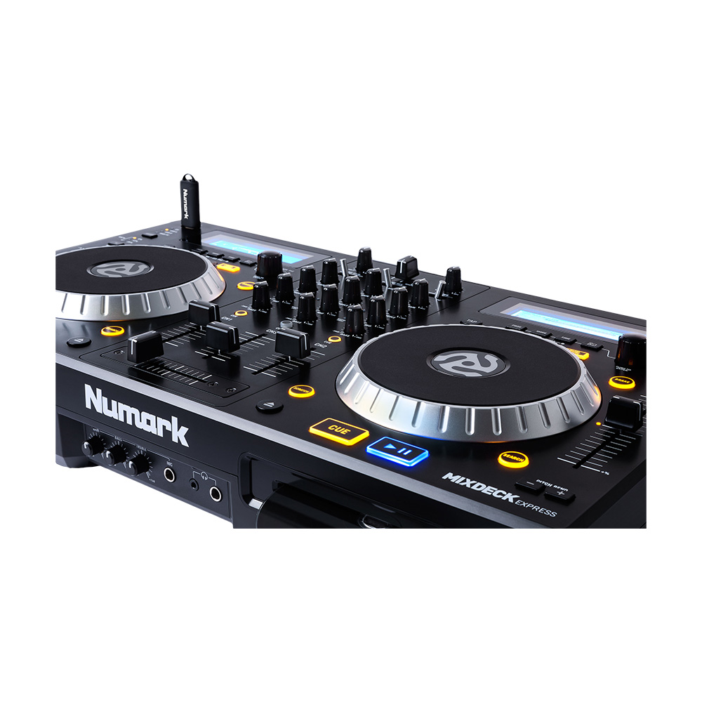 Numark Mixdeck Express - DJ Controller with Dual CD and USB Playback