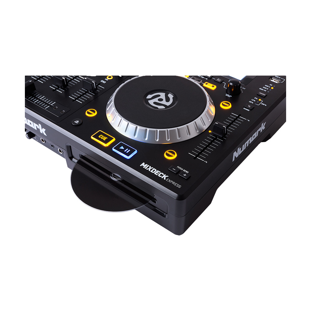 Numark Mixdeck Express - DJ Controller with Dual CD and USB Playback