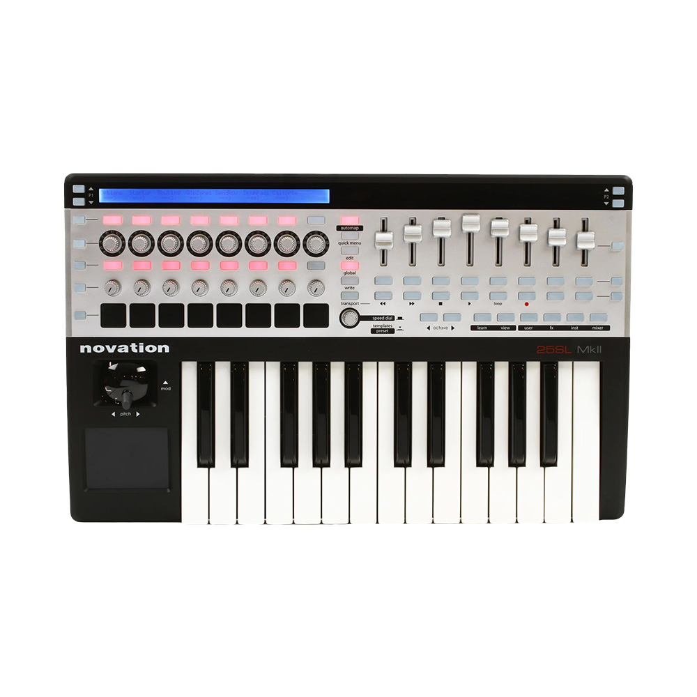 Novation 25 SL MKII USB MIDI Controller Keyboard 25-Keys