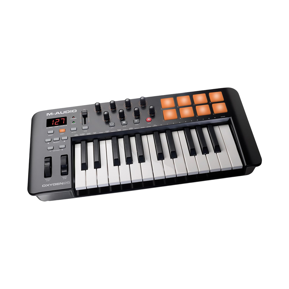 M-Audio Oxygen 25 MKIV Keyboard Controller (Black)