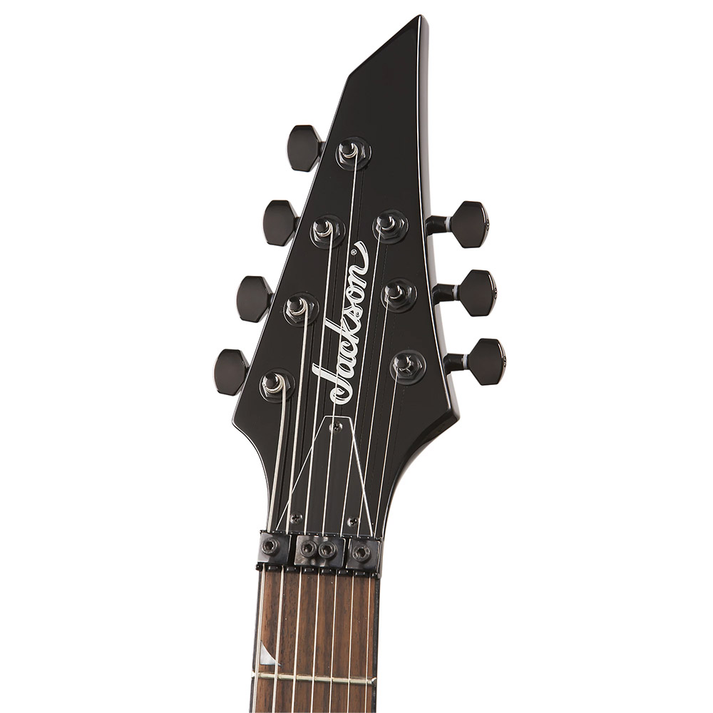 Jackson SLATXMGQ3-7 Soloist Electric Guitar (Transparent Black)