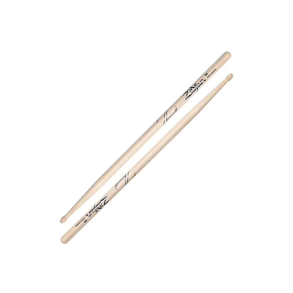 Zildjian 5AWB 5A Wood Drum Sticks (Black)