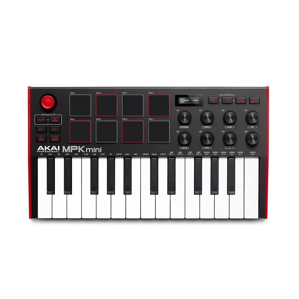 Akai Professional MPK Mini MK3 USB MIDI Compact Keyboard and Pad Controller