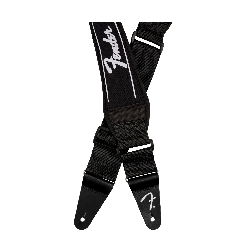 Fender Swell Neoprene Running Logo Guitar Strap (990694209)