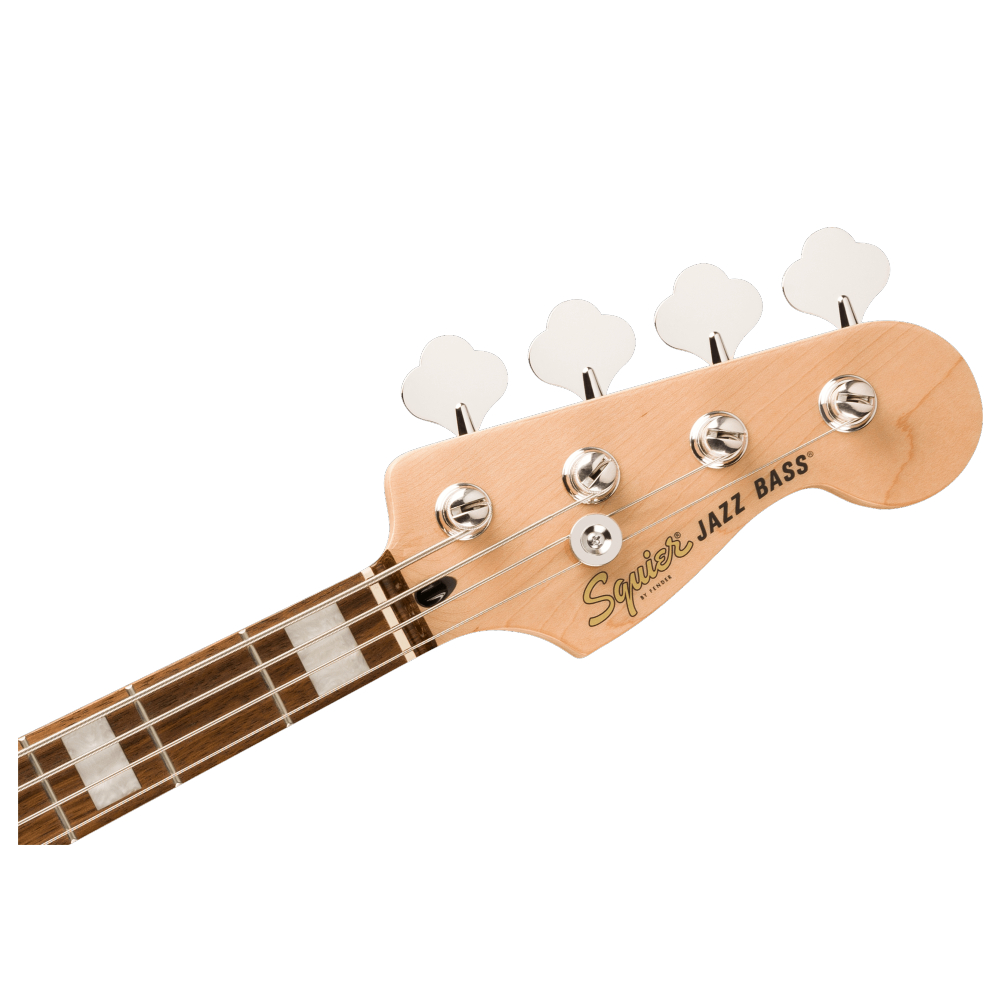 SQUIER 378700585 Affinity Series® Active Jazz Bass®, Laurel Fingerboard, White Pickguard, Mystic Sea Foam Green