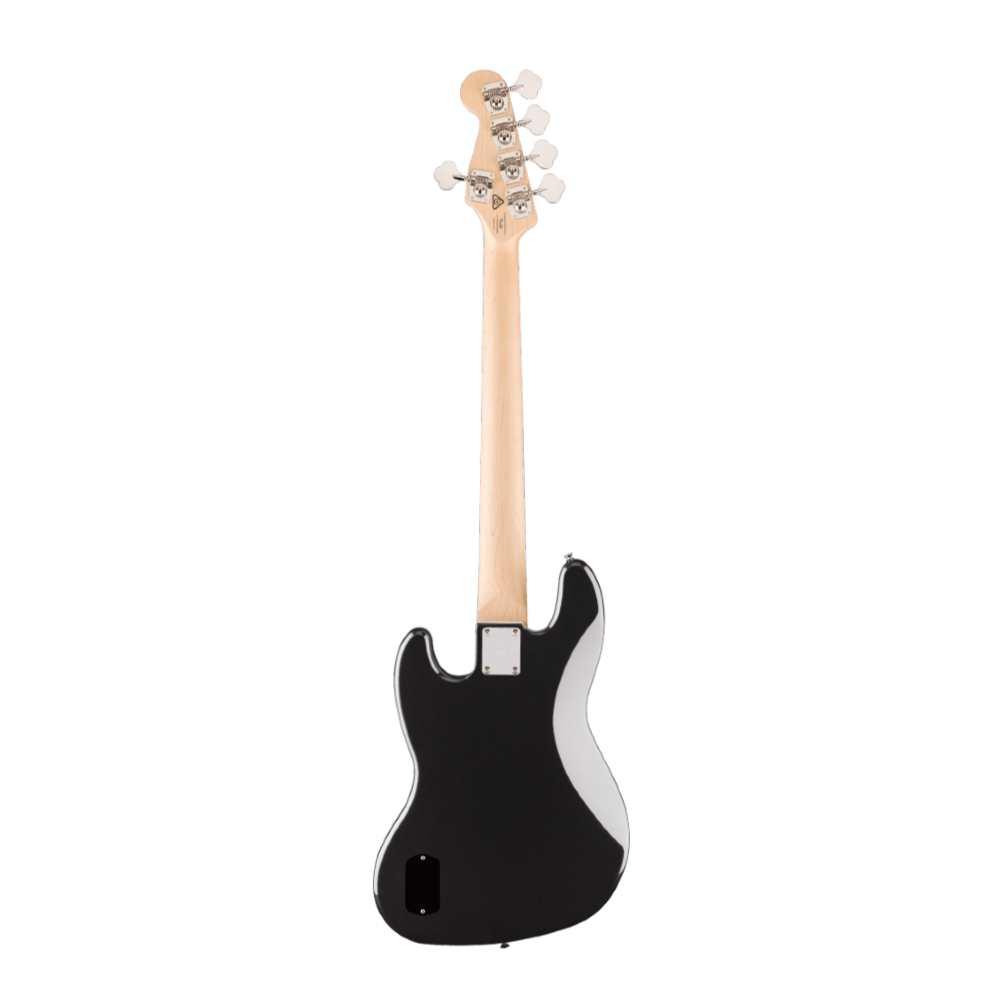 Squier By Fender Affinity Series Active Jazz Bass V - Maple Fingerboard Black Pickguard - Black Metallic (378753565)