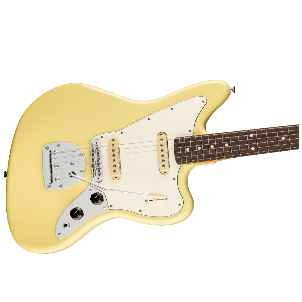 Fender Player II Jaguar Rosewood Fingerboard Electric Guitar - Hialeah Yellow (140580561)