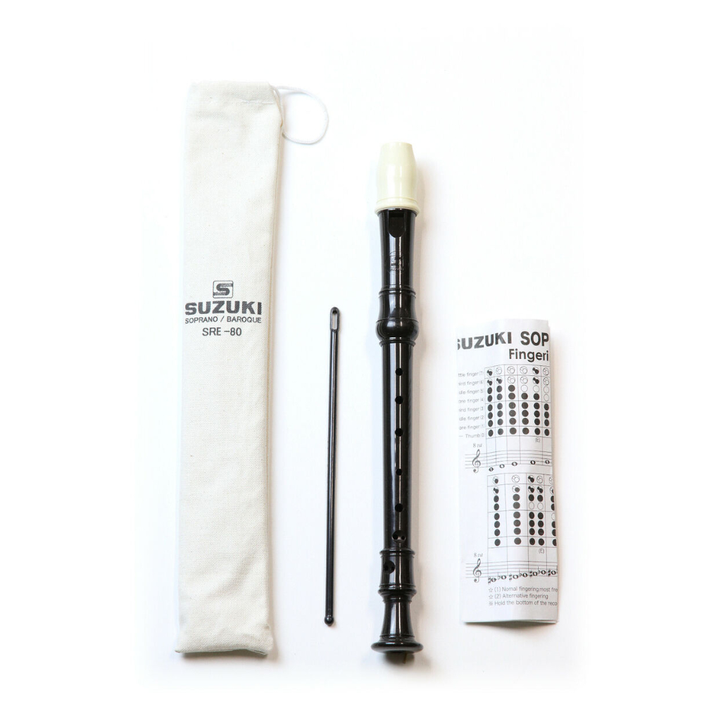 Suzuki SRE-80 Soprano Flute Recorder