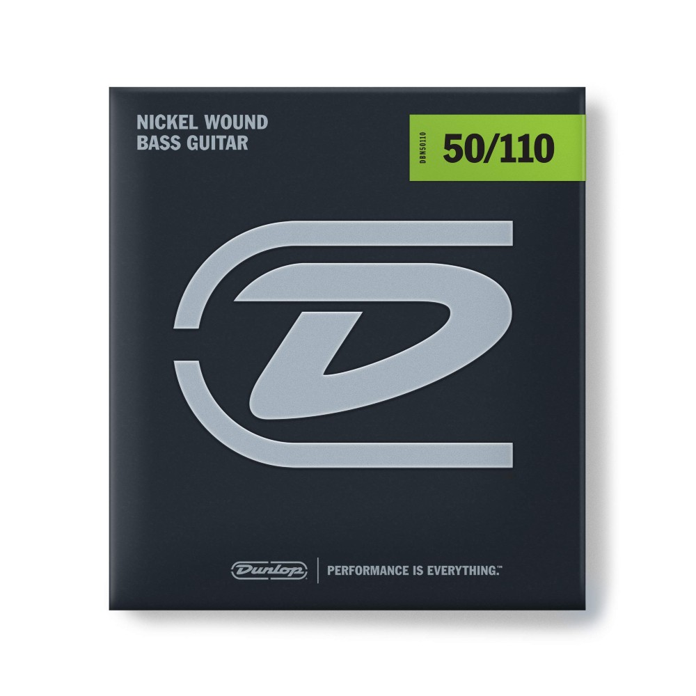 Dunlop 50 110 Nickel Bound Bass Guitar Strings 4 String Set JB